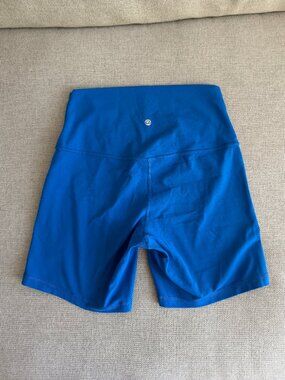 CRZ Yoga - Butterluxe 6" Bike Shorts - Medium - Sparkle Blue